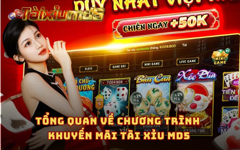 Tổng quan về chương trình khuyến mãi Tài Xỉu MD5